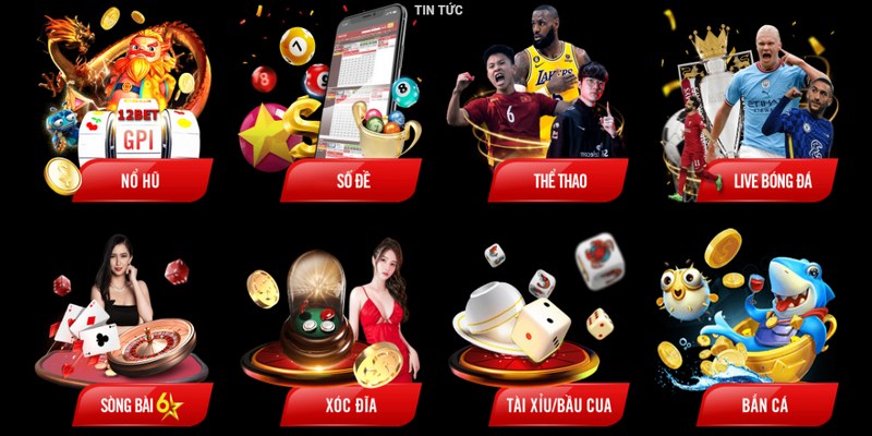 Kho trò chơi phong phú tạo nên sức hút lớn khi giải trí tại hệ thống cược